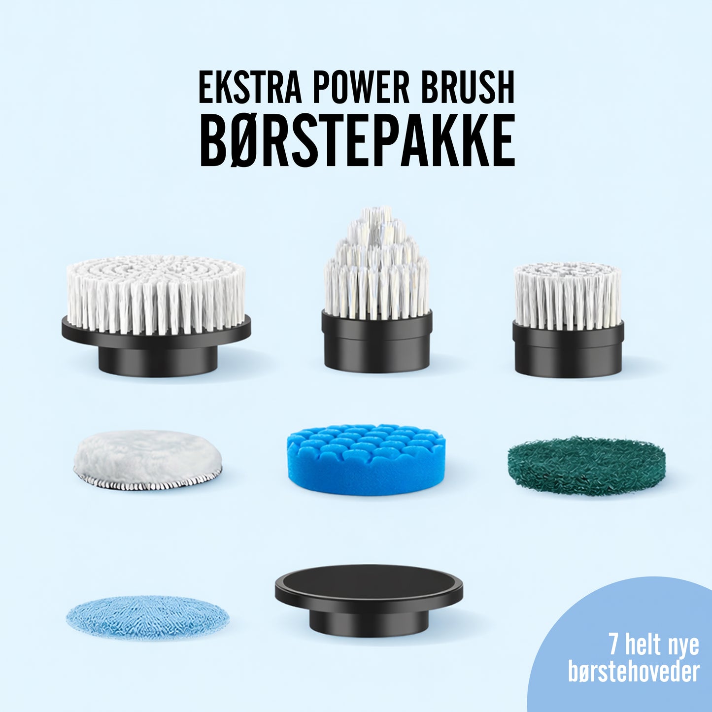 Ekstra POWER BRUSH  børstehoveder